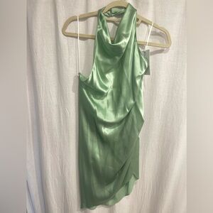 Amanda Uprichard Silk Open back dress size M